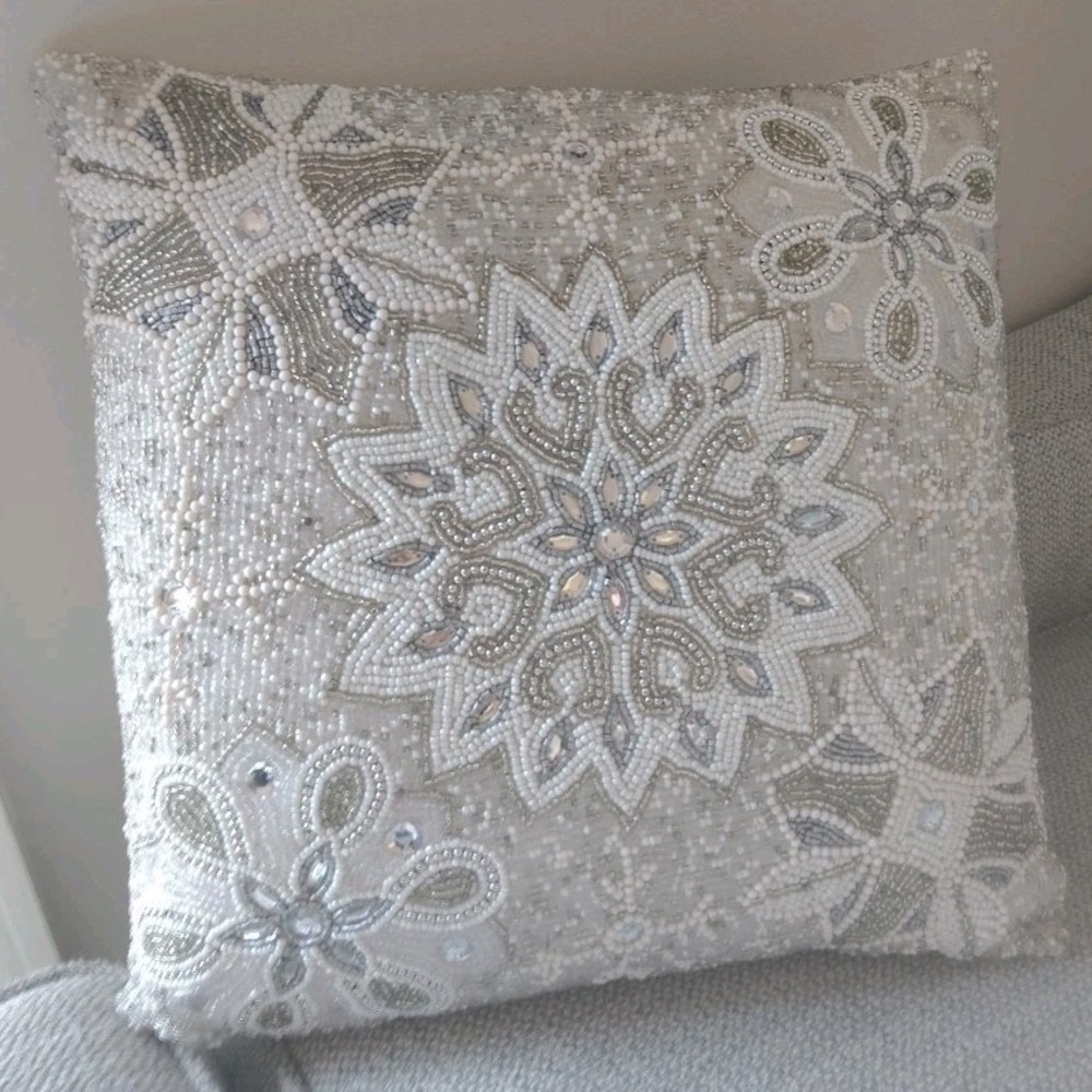 pier one imports‎ Beaded pillow